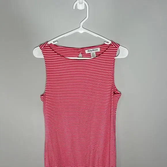 Tommy Bahama Soft Rayon Material Striped Dress Size Small - Picture 4 of 11